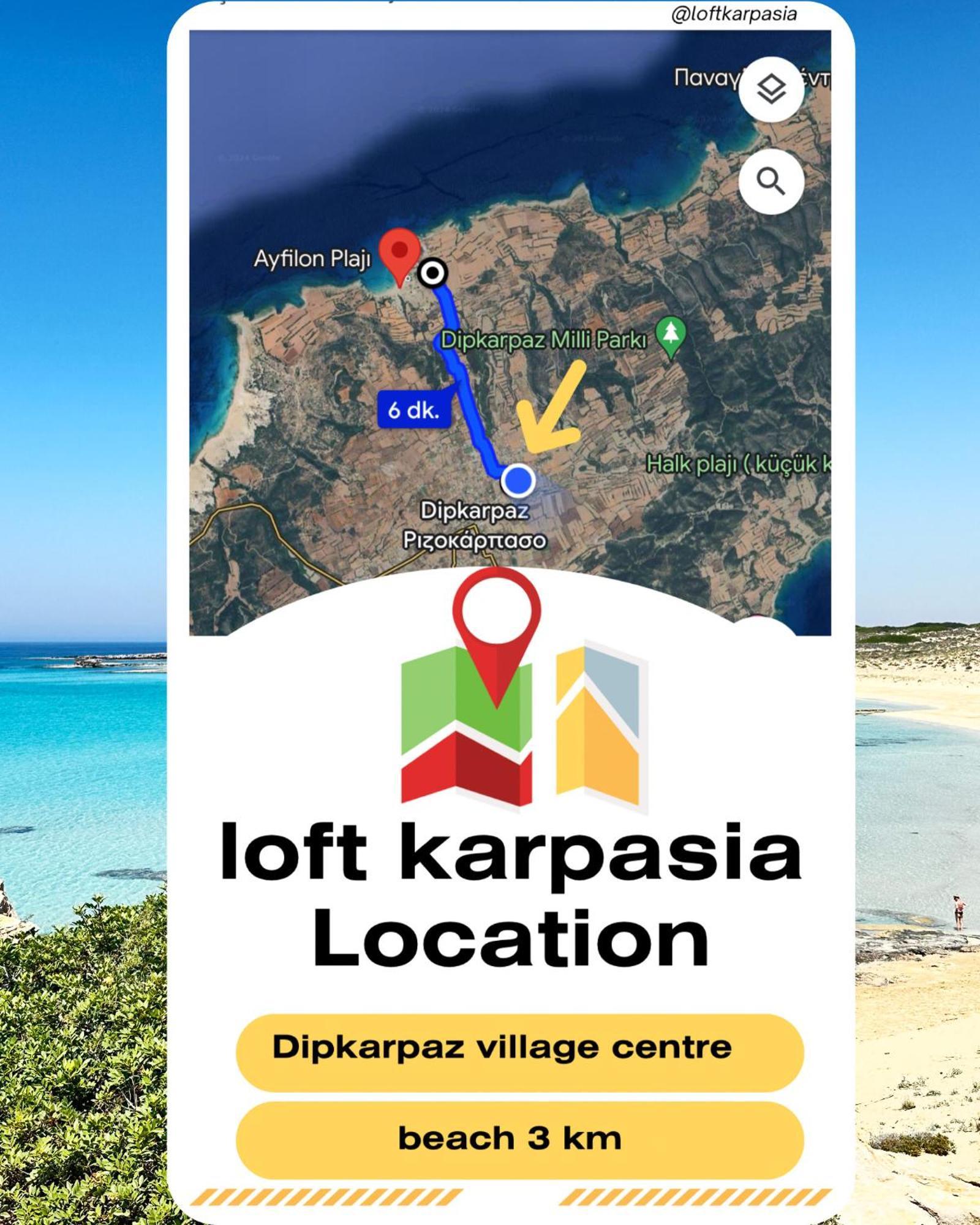 Loft Karpasia Rizokarpaso Bagian luar foto